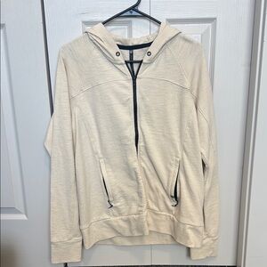 Kuhl Cream Zip-Up Hoodie